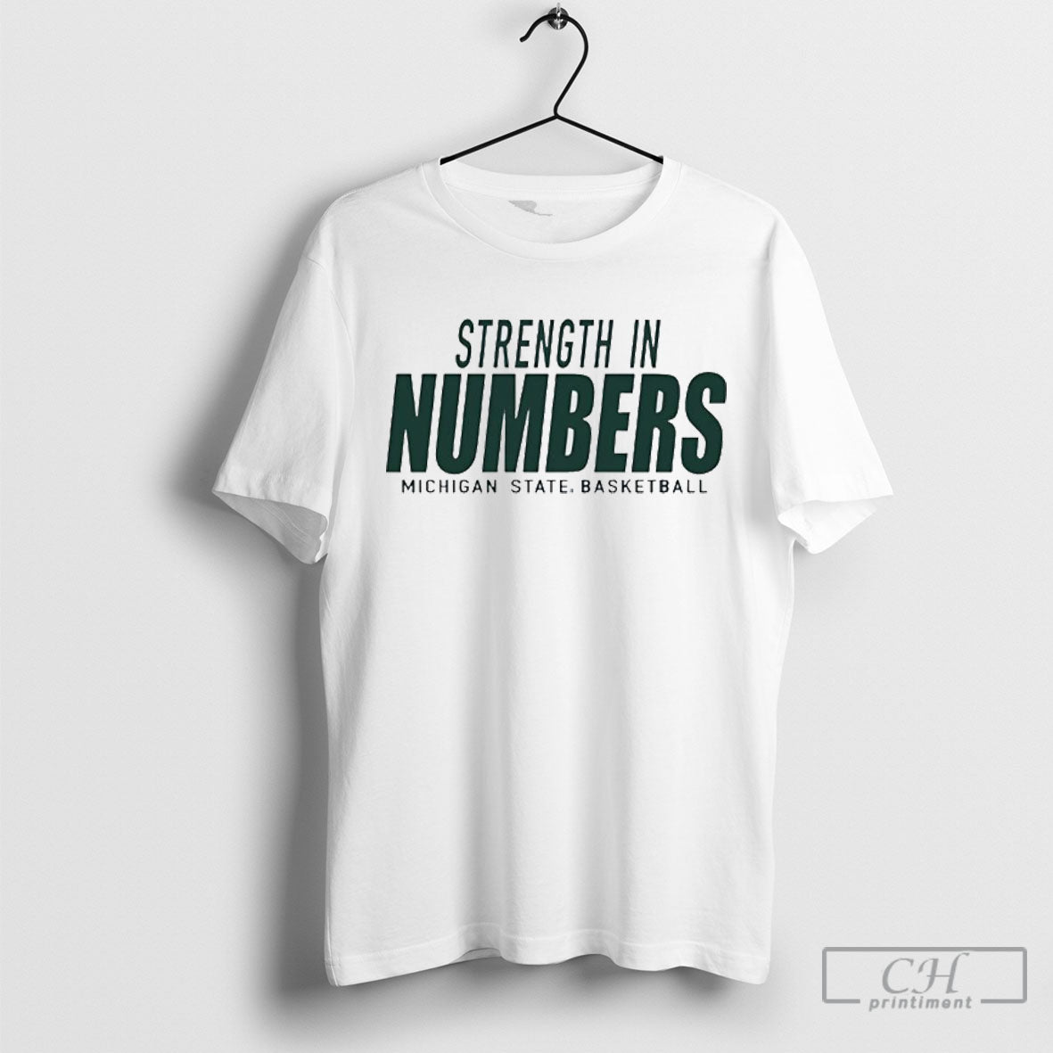 Strength In Numbers Michigan State Basketball Shirts
