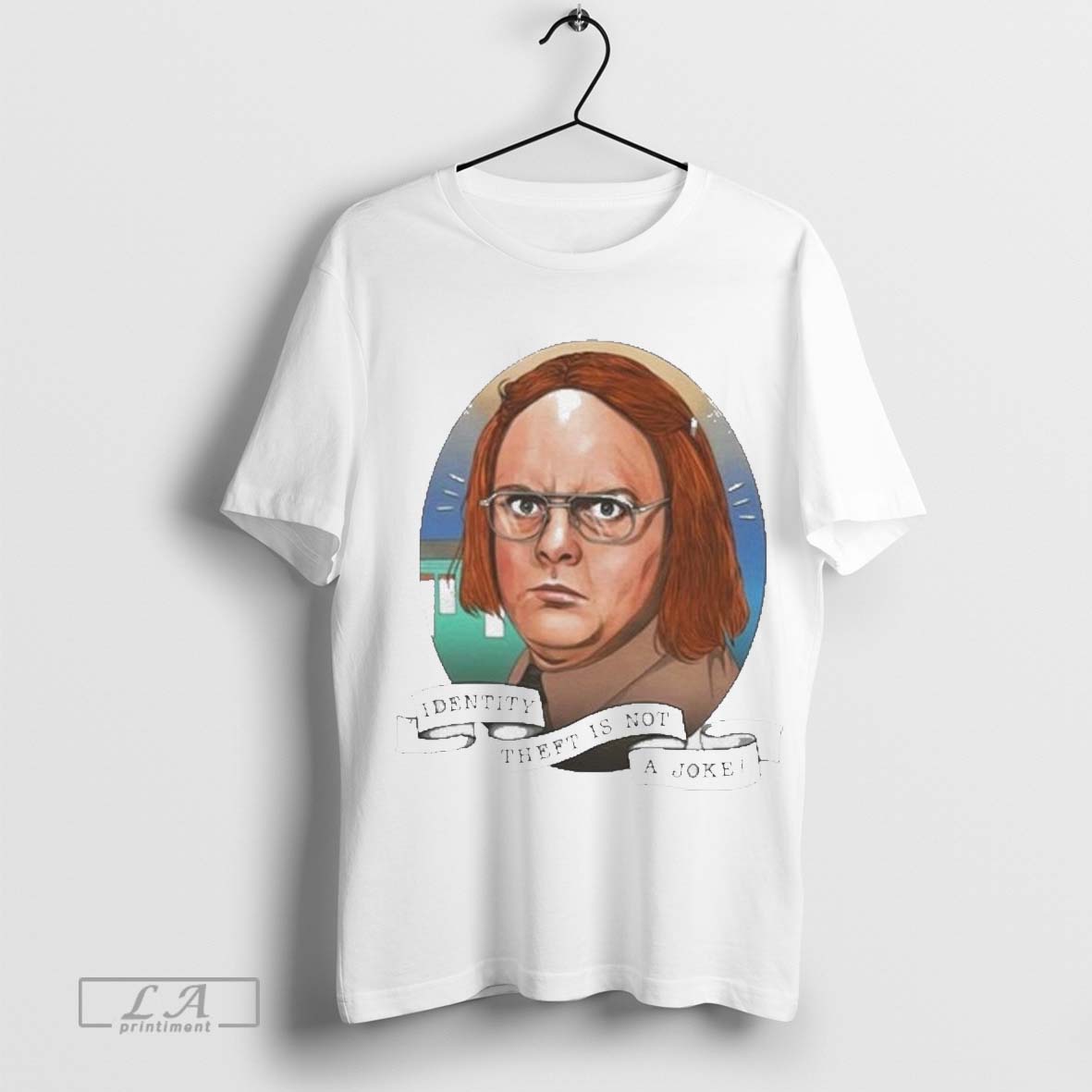 Rainn Wilson Identity Theft Is Not A Joke T-shirt