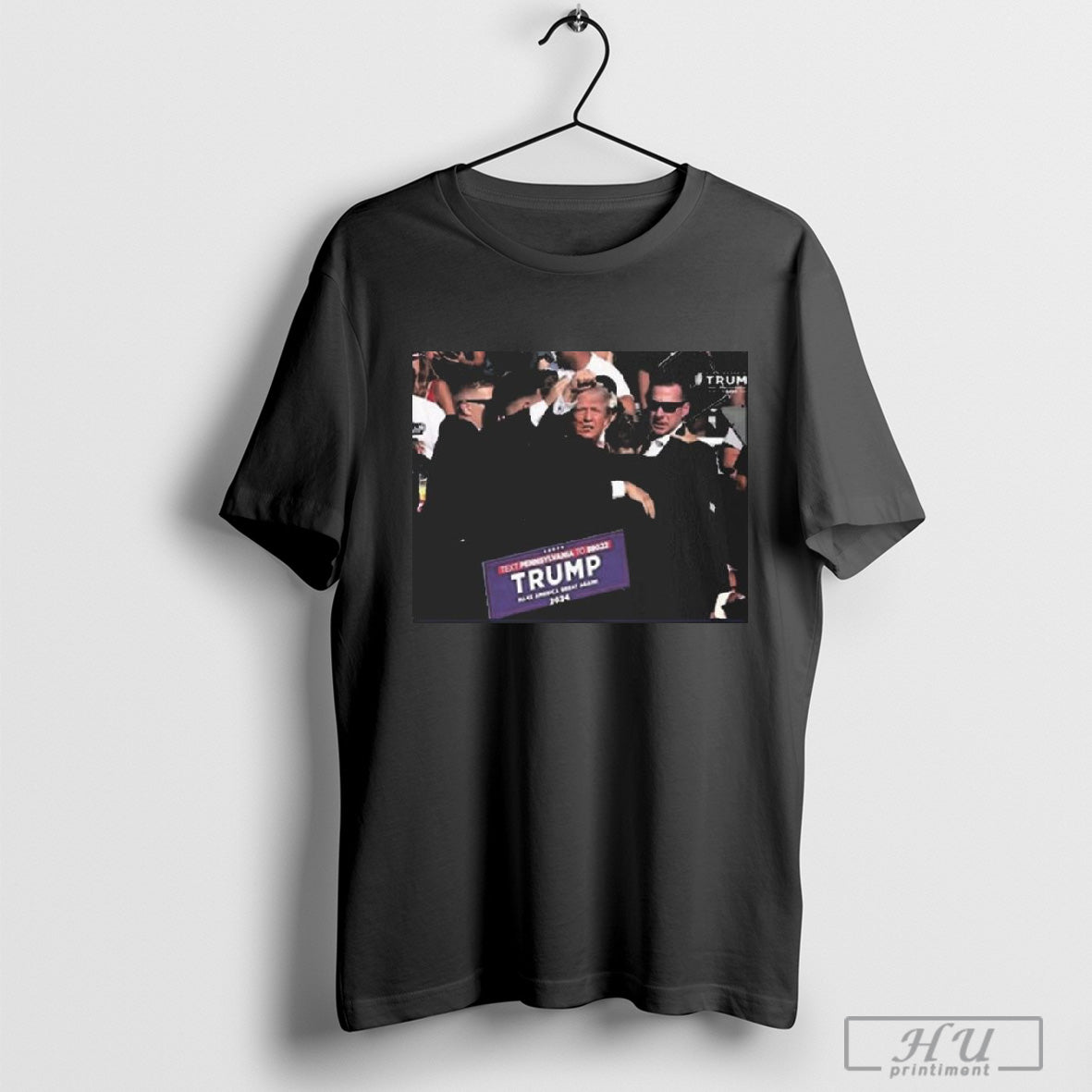Secret service rushes Trump off stage after pops that sounded like gunshots 2024 t-shirt