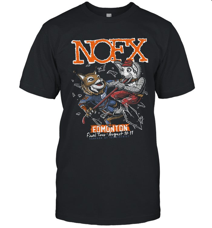 NOFX Fan Park At Ice District, Edmonton AB Aug 10-11 2024 Tee