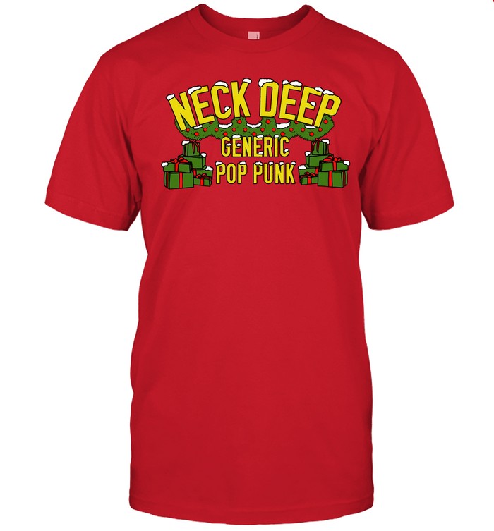 Neck Deep Generic Pop Punk Christmas Edition Limited T Shirt