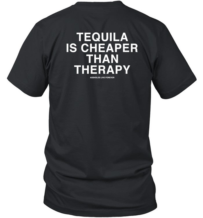Lindafinegold Store Tequila Is Cheaper Than Therapy Shirt