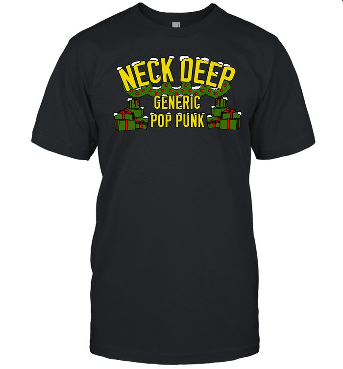 Limited Neck Deep Generic Pop Punk Christmas 2024 Shirt_1