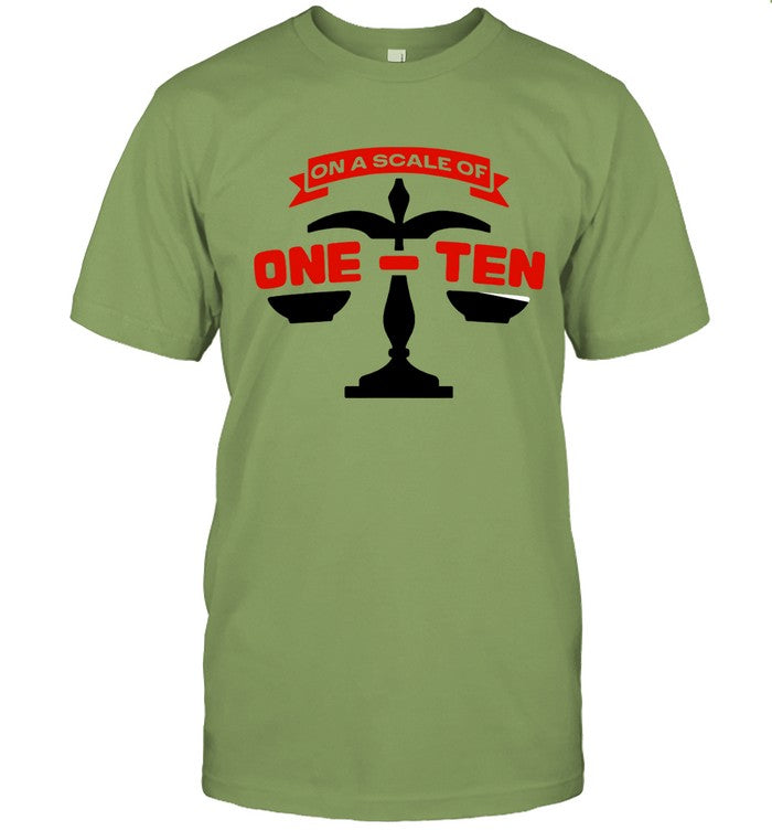 Avghans Scale Of 1-10 Shirt 2024