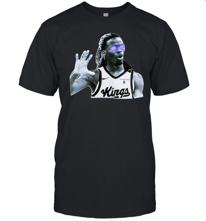 Keon Ellis Sacramento Kings Dark Shirt