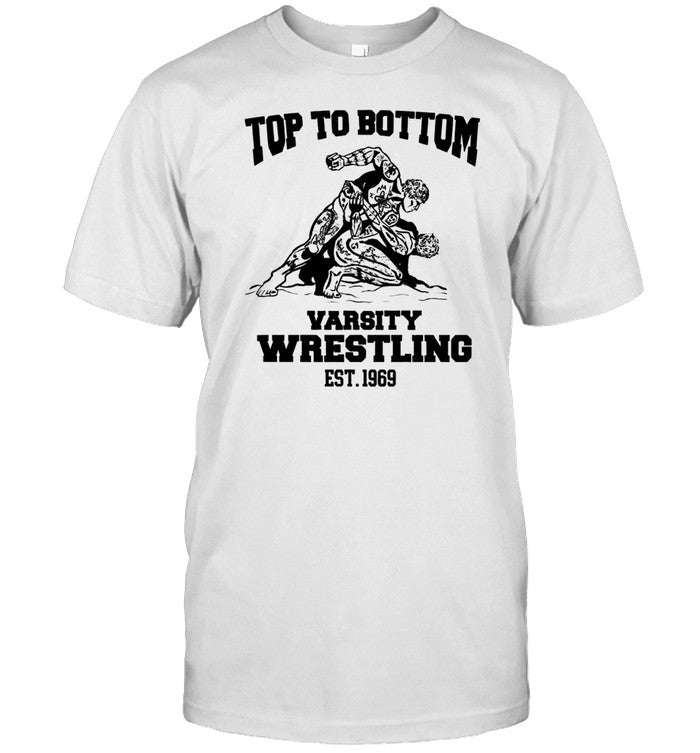 Oat Milk Lady Store Top To Bottom Varsity Wrestling Hoodie