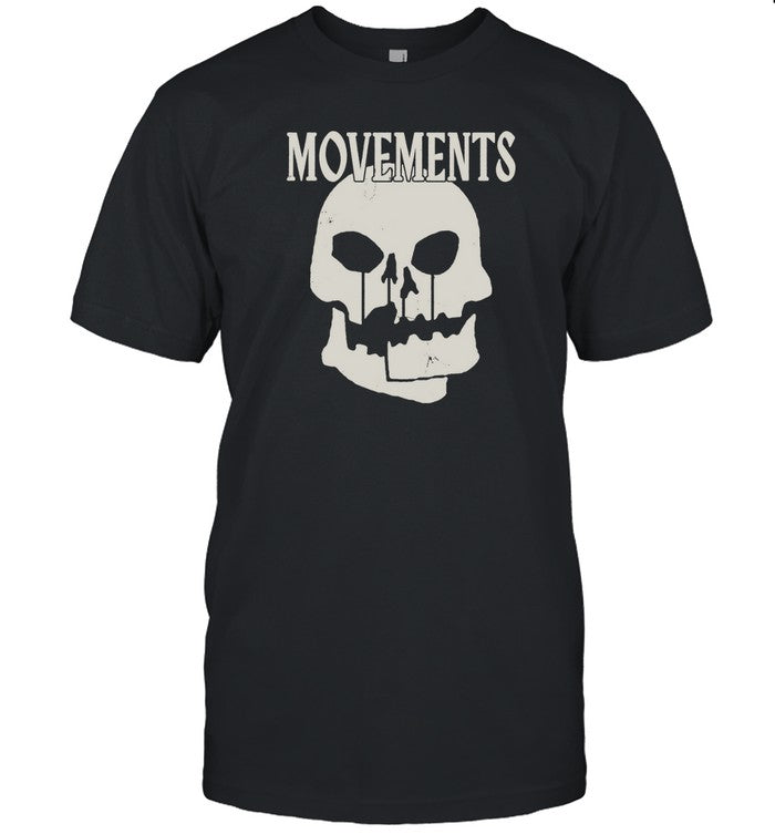 T-Shirt Movements Afraid To Die Skull Limited