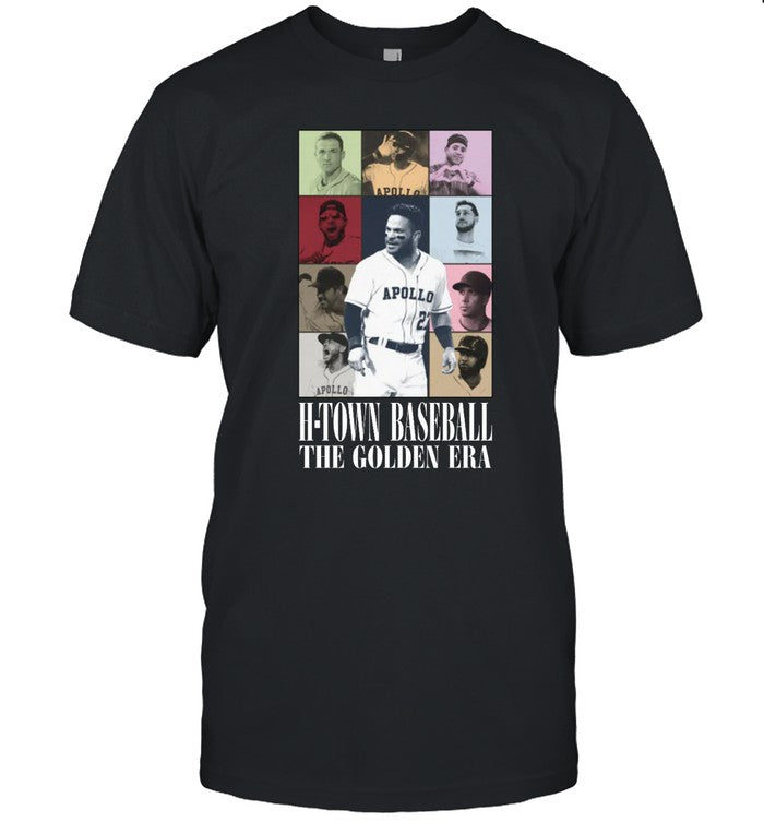 Shirt Apollohou H-Town Baseball The Golden Era