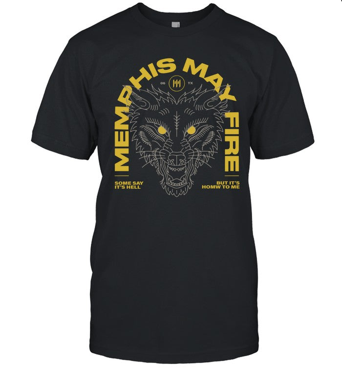 Limited Memphis May Fire Wolf T-Shirts