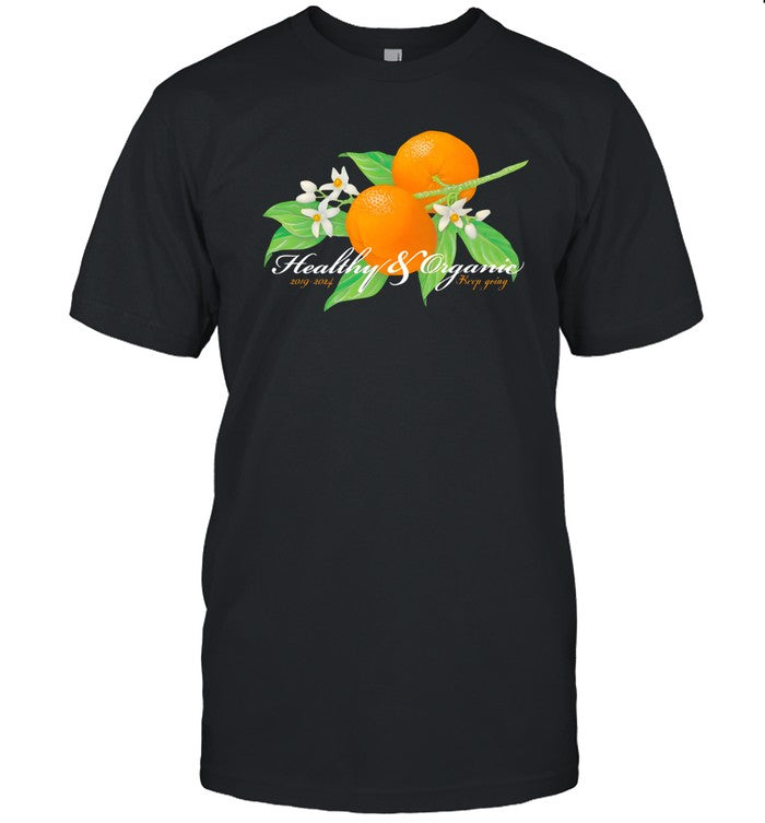 Midnight organic 5 year healthy and organic shirt