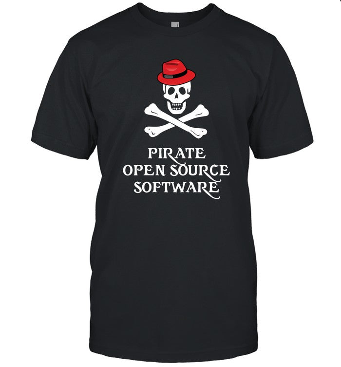 Jeff Geerling Pirate Open Source Software Shirt