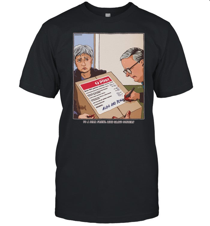 Freepalestine To A Dear Friend With Grave Concern Albo And Penny Shirt