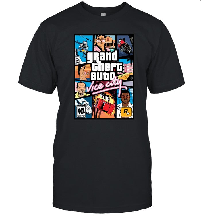 Grand Theft Auto Vice City Games Shirt