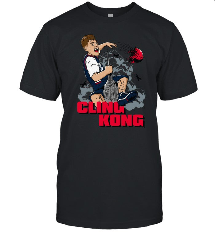 Dave Portnoy Wearing Cling Kong Shirt