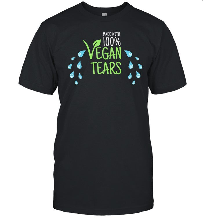 Papaswolio Made With 100% Vegan Tears Shirt