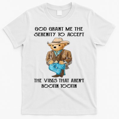 God Grant Me The Serenity To Accept The Vibes T-Shirt