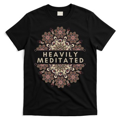 Heavily Meditated Antique Mandala Design For Yoga Lovers T-Shirt