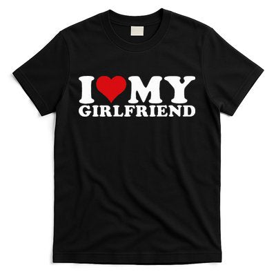 I Love My Girlfriend Gf I Heart My Girlfriend GF T-Shirt