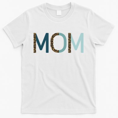 Mom Cheetah Print Cute Mother's Day Gift T-Shirt