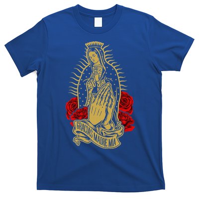 Our Lady Virgen De Guadalupe Virgin Mary Gracias Madre MÃa T-Shirt