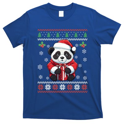 Panda Bear Ugly Christmas Sweater Xmas For Adults Cool Gift T-Shirt