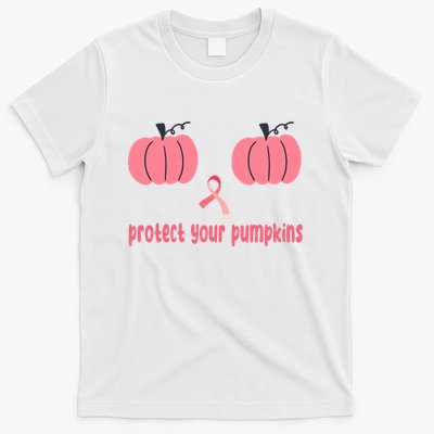 Protect Your Pumpkins Breast Cancer Awareness T-Shirt