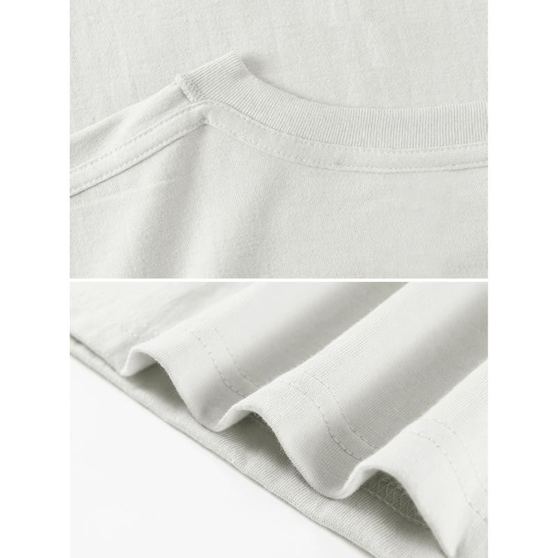 Hipster Essential, Y2K-Inspired Men's Cotton T-Shirt with Retro Money & Letter Print - Casual, Comfortable Crew Neck Tee for Casual Attire