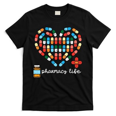 Valentines Day Pharmacy Life Pill Heart Pharmacist T-Shirt