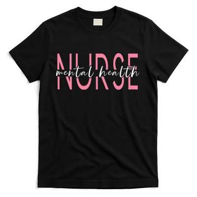 Wo Mental Health Nurse Therapist Awareness T-Shirt