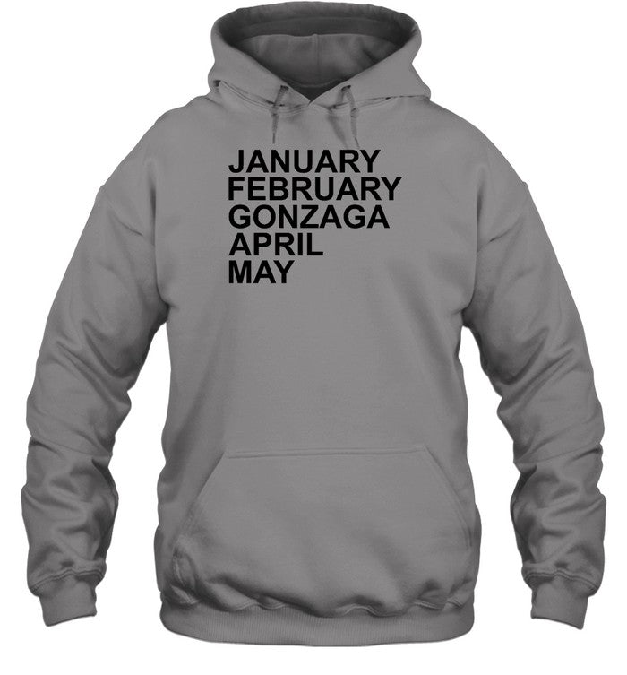 Gonzaga Spring Calendar Hoodie Sweatshirt
