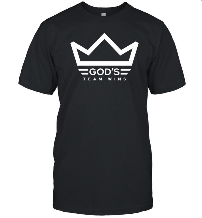 Anthony Raimondi Wearing God's Team Wins Shirt