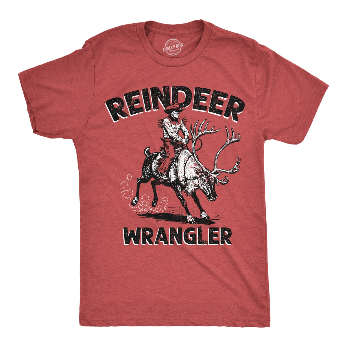 Reindeer Wrangler Men's T Shirt