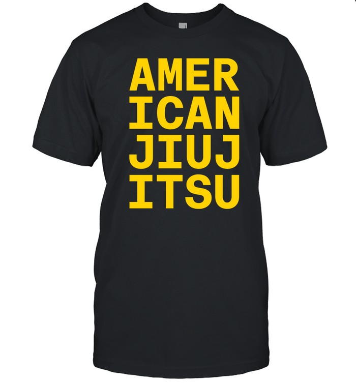 Jake Shields Wearing American Jiu Jitsu Shirt