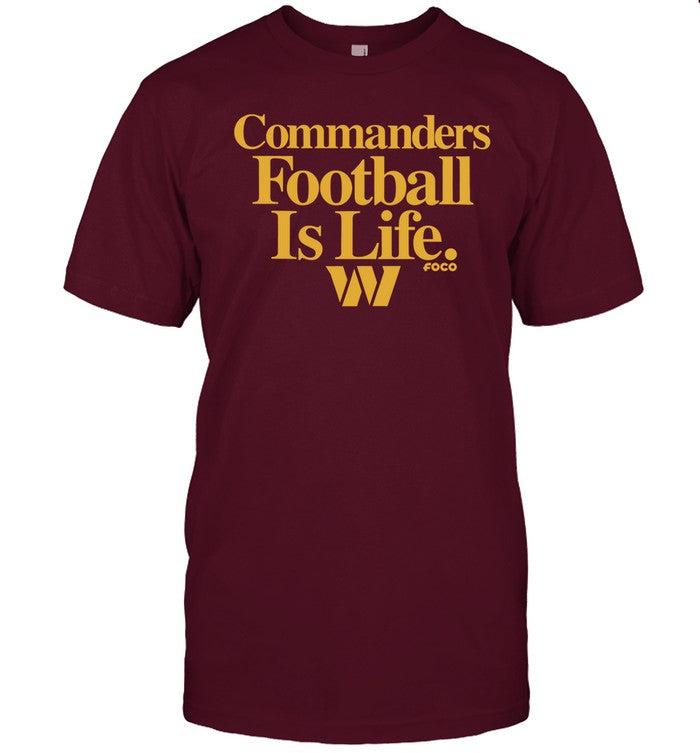 Dan Quinn Wearing Commanders Football Is Life