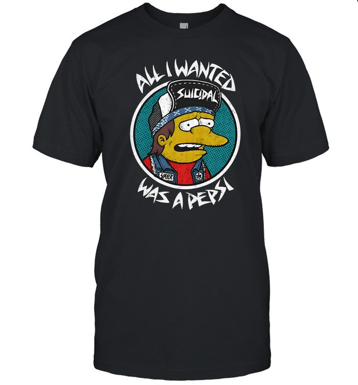 Suicidal Tendencies All I Wanted Was A Pepsi Shirt