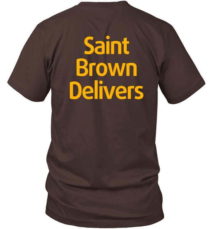 Det Saint Brown Delivers hoodie