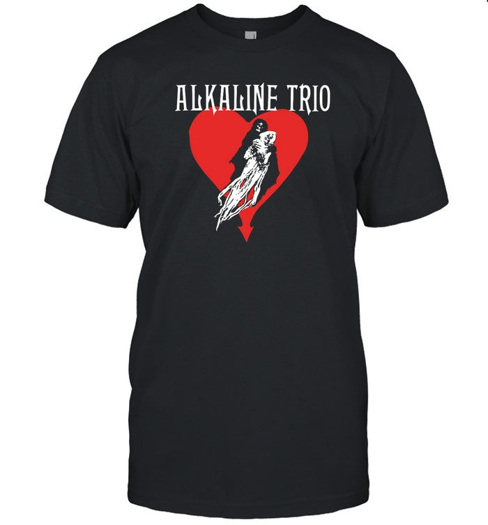 Alkalinetrio Heart Swept Alkaline Trio Shirt
