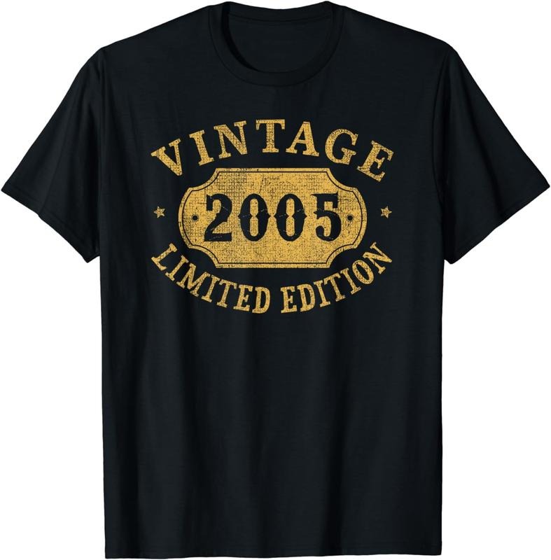 [100% Cotton] 19 years old 19th Birthday Anniversary Best Limited 2005 T-Shirt