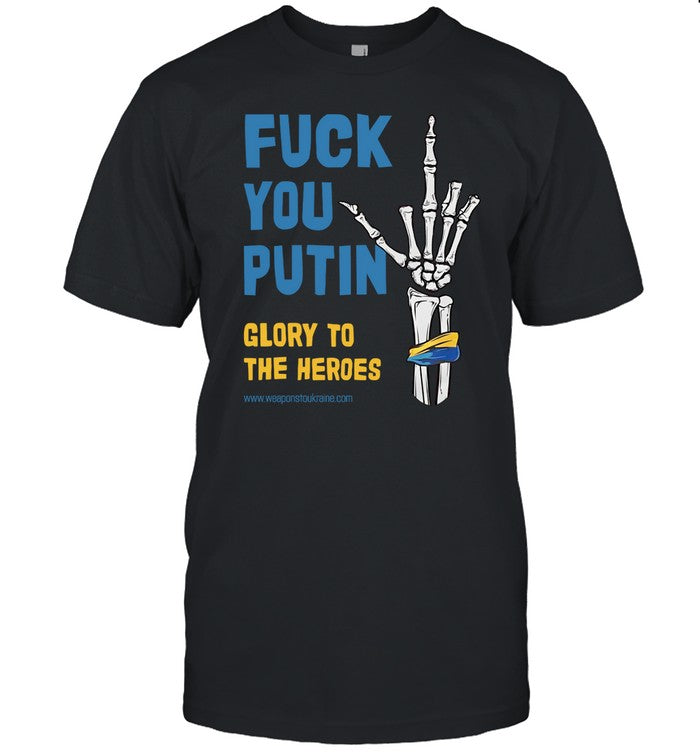 Fuck You Putin Glory To The Heroes Hoodie