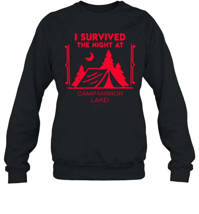 I Survived The Night At Camp Mirror Lake Hoodie
