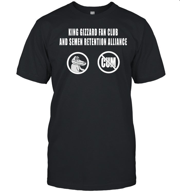 King Gizzard Club And Semen Retention Alliance Hoodie