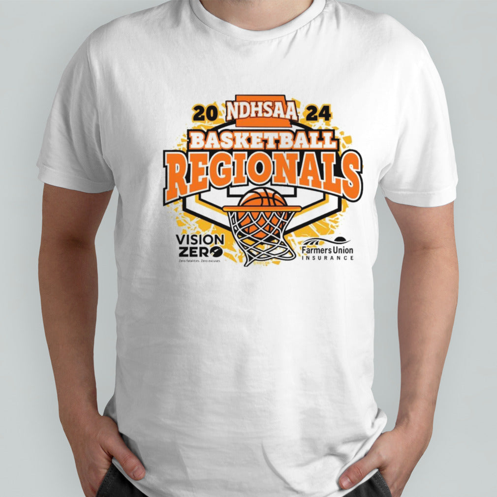 2024 NDHSAA Basketball Regionals shirts