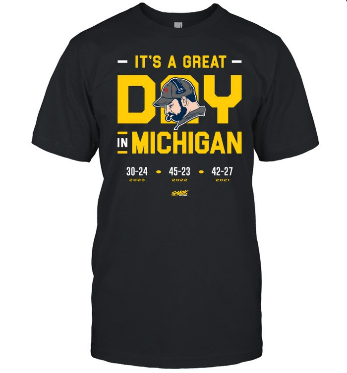It's A Great Day In Michigan Hoodie