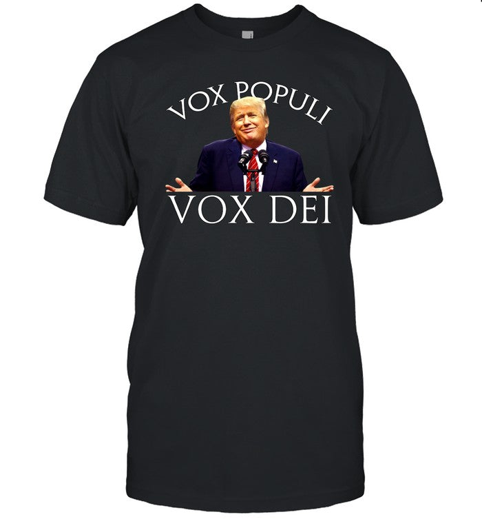 Vox Populi Vox Dei Shirt Donald Trump Jr