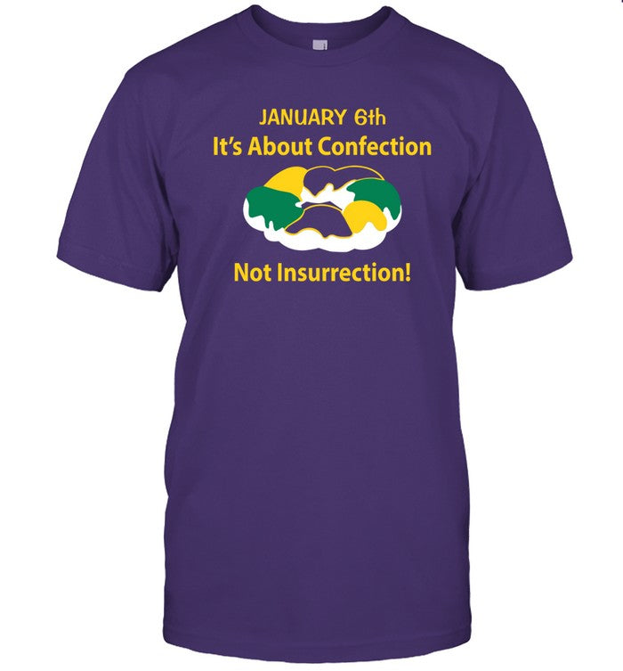 January 6Th It's About Confection Not Insurrection Hoodie