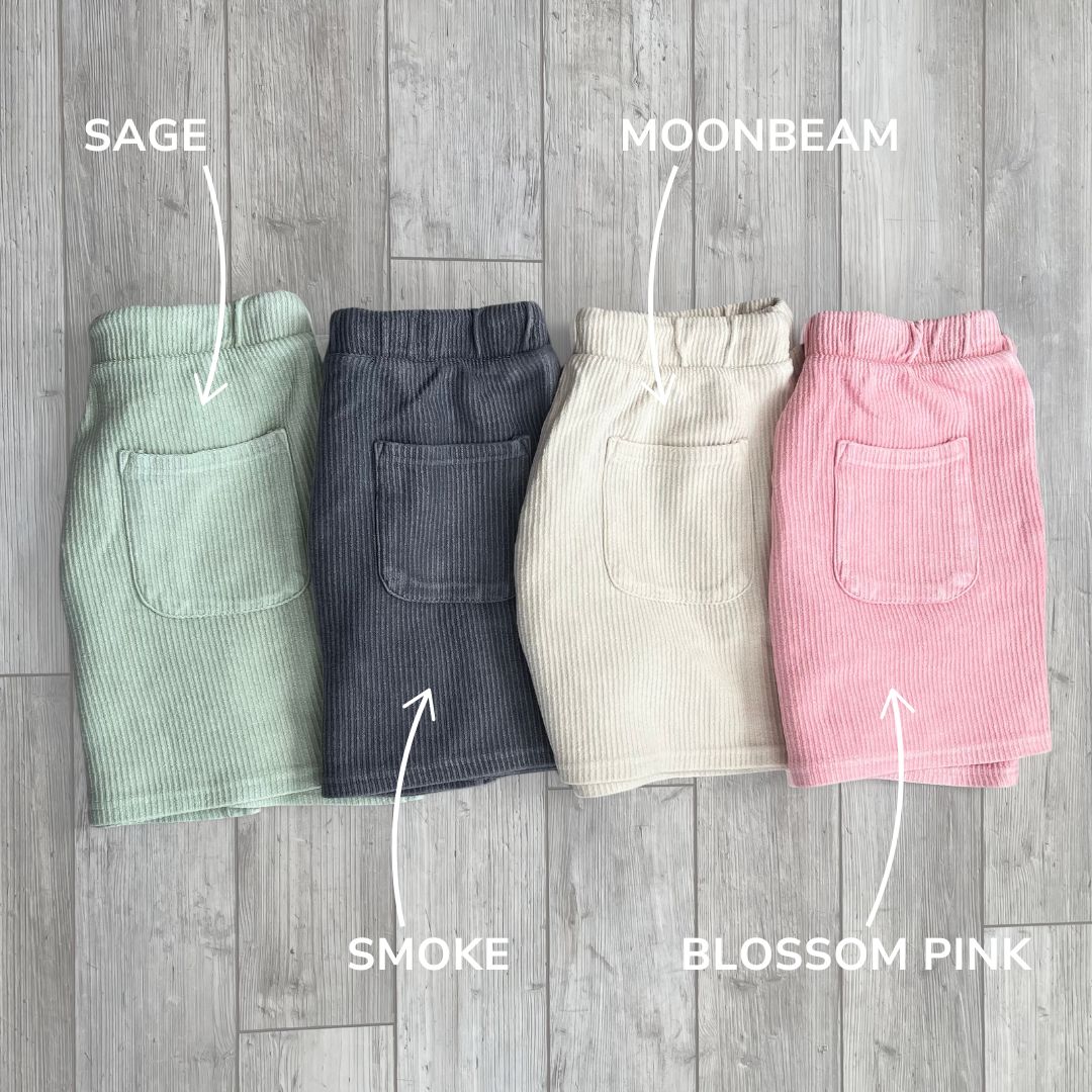 Moonbeam Corded Shorts