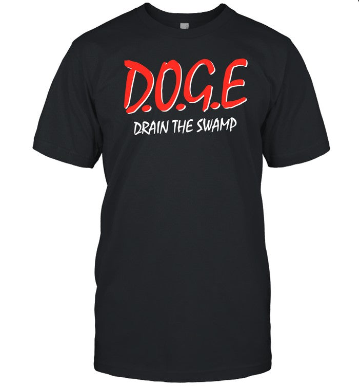 Trump Army Doge Drain The Swamp Shirt