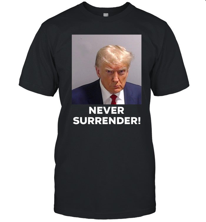 Trump Never Surrender Hoodie