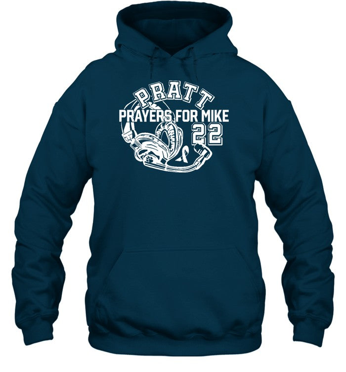 Pratt Prayers For Mike 22 Hoodie