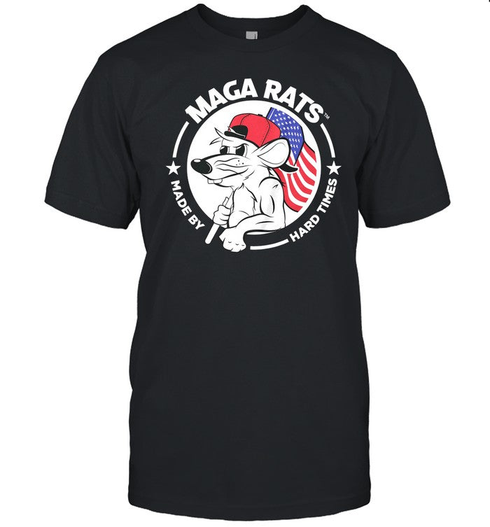 Wyattcatarina Maga Rats Made By Hard Times Logo Tee